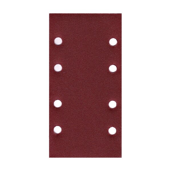 50x Schleifpapier 93 x 184 mm 8 Loch Körnung 40-180 Schleifblatt Schwingschleifer (60x Körnung MIX 40-180 je 10 Blatt)