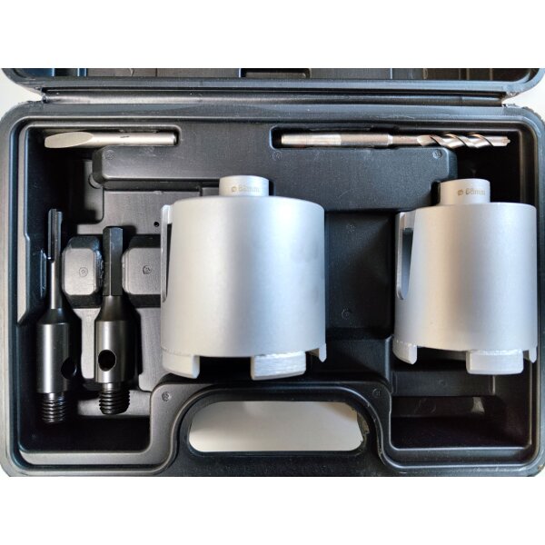 Dosensenker DM 68 + 82 mm mit M16 Gewinde Diamantbohrkrone…