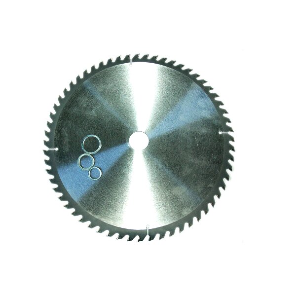 Kreissägeblatt Wechselzahn 190 mm 20 Zahn mit 3 Adapterring 30 25.4 20 mm Sägeblatt