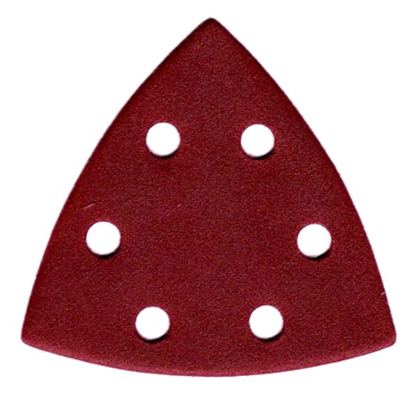 100er Pack Schleifpapier Schleifdreieck 94 x 94mm 6 Loch Körn.= 40-180 Deltaschleifer (100er Pack Schleifpapier 94x94mm K = 80)