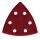 100er Pack Schleifpapier Schleifdreieck 94 x 94mm 6 Loch Körn.= 40-180 Deltaschleifer (100er Pack Schleifpapier 94x94mm K = 80)