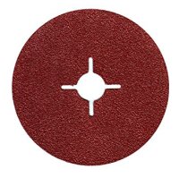 50x Fiberscheiben 125mm Körnung =24 f Edelstahl...