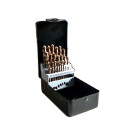 HSS-E/HSS Co5 25tlg. Metallspiralbohrer Set HSS Co DIN338...