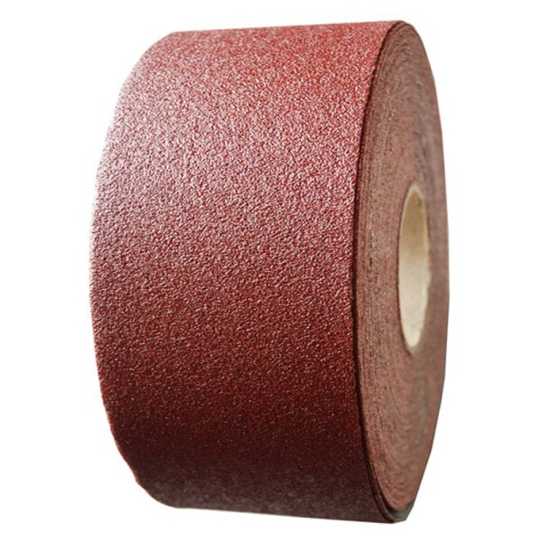 Schleifpapierrolle Schleifblatt 115mm x 50 Meter Körnung = 40 Schleifpapier