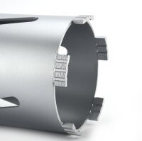 SDS PLUS Diamantbohrkrone DM 32-150 mm L 200 mm Kernbohrkrone Kernbohrer M22 mit Spitzgewinde für Bohrhammer (DM 102 mm L 200 mm)