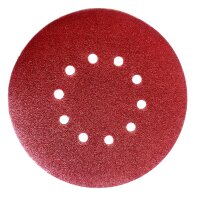 10-30x Schleifpapier 225 mm 10 Loch K40-180 Schleifblatt...