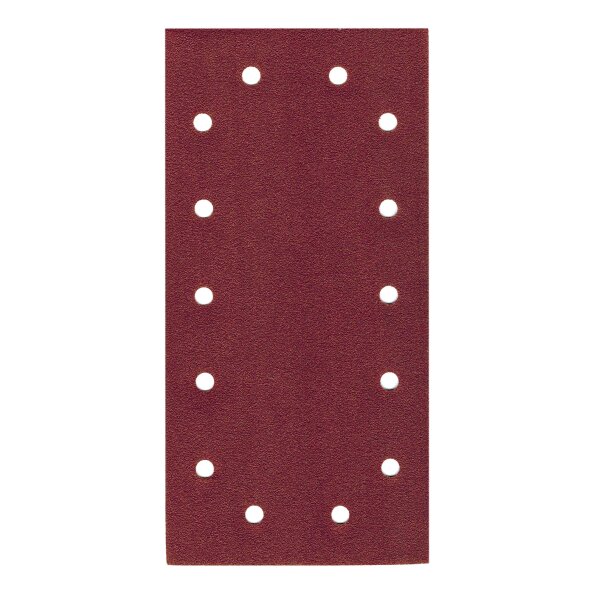 50er Pack Schleifpapier Schleifblatt 115 x 230mm 14 Loch Körn.= 120 Schwingschleifer